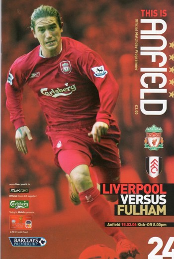 Match programme